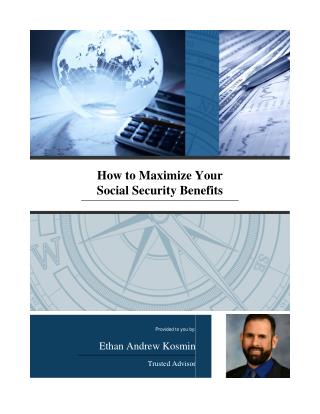 How to Maximize Social Security