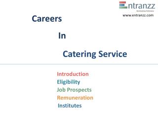 Careers In Catering Service