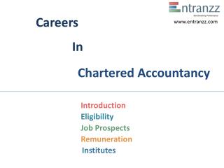 Careers In Chartered Accountancy