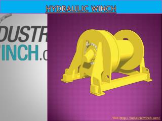 Hydraulic winch - Industrial Winch