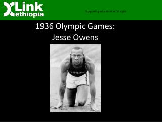 1936 Olympic Games: Jesse Owens