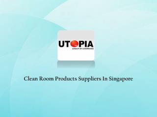 Cleanroom Equipments In Singapore