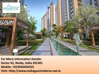 Spacious & Inviting Mahagun Moderne Apartment Call 91 9560450435