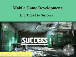 Mobile Game Development Services|Redbytes Software