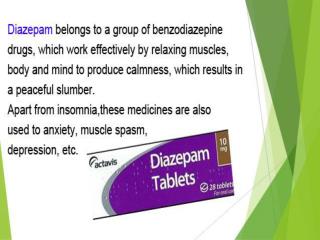 Diazepam tablets