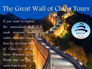 The Great Wall of China Tours