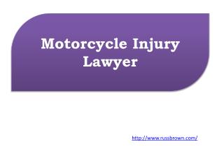 Motorcycle Injury Lawyer