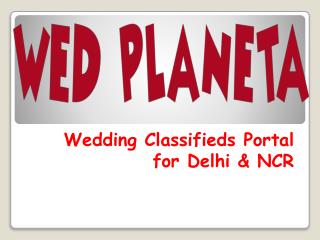 Wed Planeta – Wedding Classified Online Portal