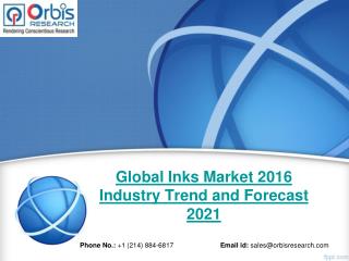 New Study on Inks Market 2016