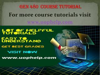 GEN 480 Squared Instruction Uophelp