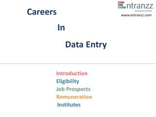 Careers In Data Entry