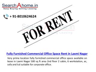 Office For Rent 360 Sq Ft Main Vikas Marg Shakarpur East Delhi
