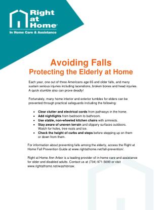 Fall Prevention Tips for Seniors | Senior Care | Ann Arbor, MI