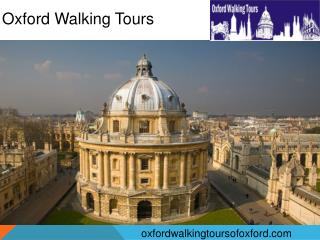 Oxford Walking Tours