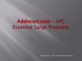 APC Essential P8U2-IN Surge Protector