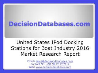 IPod Docking Stations for Boat Market Analysis 2016 Development Trends