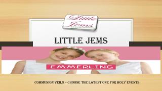 Communion Veils – Choose The Latest One For Holy Events
