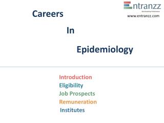 Careers In Epidemiology