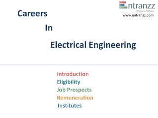 Careers In Electrical Engineering