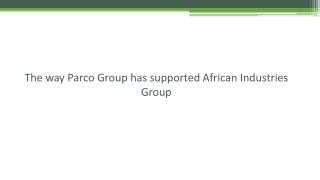 African Industries Group