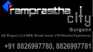 Flats Hi Flats For Resale In Ramprastha City The Edge Tower Sector 37D Gurgaon Dwarka Expressway Call 91 8826997780