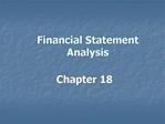 Financial Statement Analysis