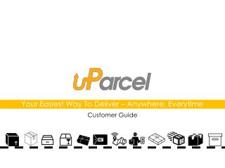 uParcel courier delivery service customer guide