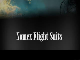 Nomex Flight Suits