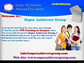 Best PTE coaching in Gurgaon