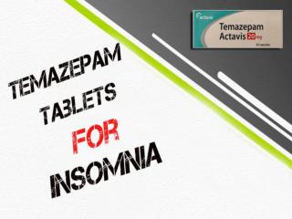 Temazepam Tablets