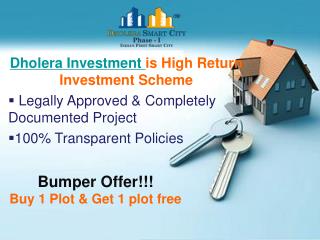 Dholera Investment Gives High Returns in Few Times