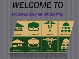 Secured Document Shredding, LLC