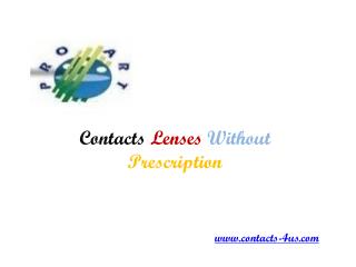 Buy Contacts Without Prescription at Contacts-4us.com