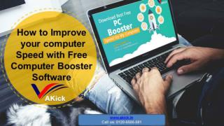 How to Improve your Computer Speed With Free Computer booster Software?.
