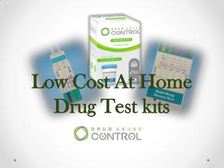 Low Cost At Home Drug Test Kits