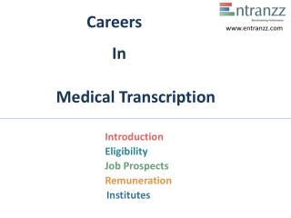 Careers In Medical Transcription