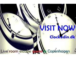 Live Escape Game | Clockedin.dk