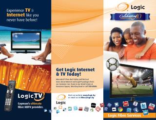 Get Reliable and Consistent Fibre Service from LOGIC at an Affordable Price!