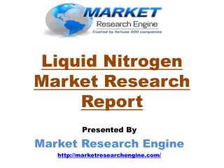 Liquid Nitrogen Market