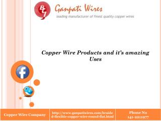 Copper Wire Products and it’s amazing Uses