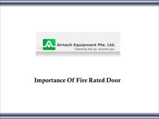 Fire Rated Door