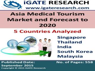 Asia Medical Tourism Market and Forecast to 2020