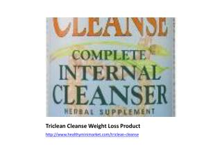 Triclean Cleanse