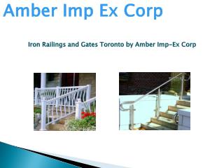 Iron Railings and Gates Toronto