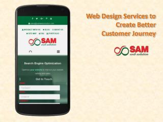 Website Design Services to Create Better Customer Journey