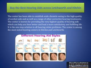 Buy the Best Hearing Aids across Letchworth and Hitchin