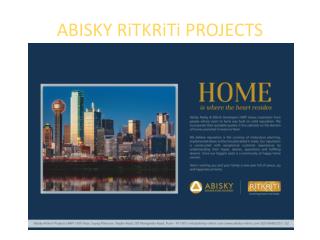 Flats for sale in Mundhwa and Wagholi, Pune- Abisky Ritkriti Projects