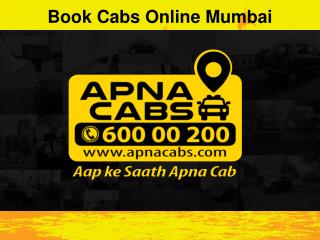 Book Cabs Online Mumbai
