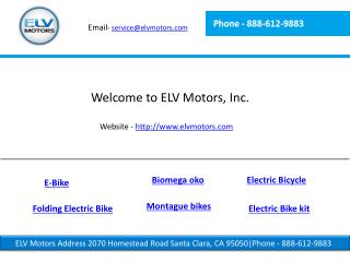 Electric bicycle