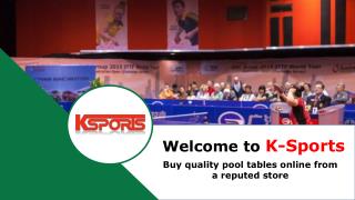 Pool Tables for Sale
